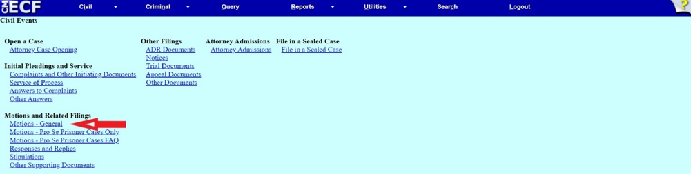 ECF E-Filing Tutorial | United States District Court, Northern District ...